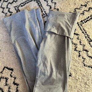 Gray Wide-Leg Pants